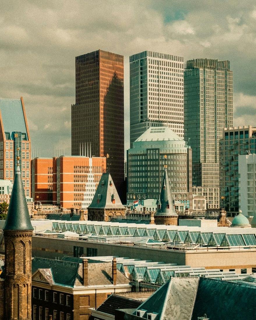 The Hague, Netherlands skyline — web design and development services